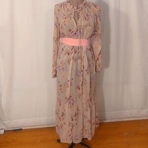 Sheer Victorian neck sundress